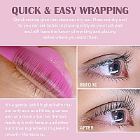 Libeauty Lash Lift Glue Balm Lash Lift Adhesive Strong Sticky Fruit Flavor Eyelash Eyebrow Perm Glue Balm Brow Lamination Gel