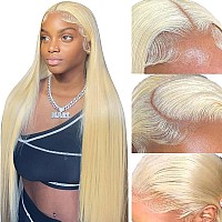 Bungiol 613 Lace Front Wig Human Hair 13X4 Hd Lace Front Wigs Human Hair 26 Inch Straight Wigs Human Hair Pre Plucked Bleached K