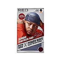 Red Premium Bow Wow X Power Wave Durag 360 Wave Compression Cap For Men Women Adjustable Hookandloop Strap Stylish Dura