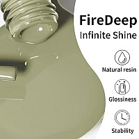 Firedeep Sage Green Gel Nail Polish 16Ml Light Green Gel Polish Uvled Soak Off Nail Polish For Spring Summer Gel Polish 1Pcs