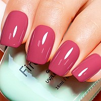 Firedeep Brick Red Gel Nail Polish 16Ml Light Red Nail Polish Uvled Soak Off Gel Polish Christmas Nail Design Decoration At Hom