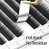 Nagaraku Bottom Eyelash Extensions Individual Lashes Classic Single Matte Black Soft Natural Faux Mink False Lashes 12 Rows 01