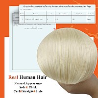 Full Shine Micro Ring Hair Extensions Blonde Human Hair Extensions Real Human Hair 50G50S 14 Inch Invisible Micro Beads Hair Ex