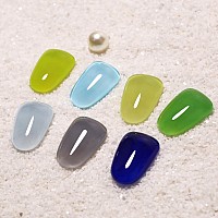 Imtiti Green Gel Nail Polish Jelly Neon Green Translucent Color Uvled Soak Off Gel Polish For Winter And Spring 1Pcs 05 Fl O