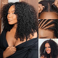 Nadula Bye Bye Knots Glueless Wig Kinky Curly 7X5 Invisible Knots Hd Lace Front Ready To Go Glueless Afro Kinky Curly Wigs Human