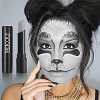 Meicoly Grey Eye Black Stickhighly Pigmented Face Body Paint Eye Paintprofessional Halloween Sfx Grayscale Homestuck Cosplay M