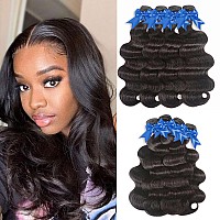 Wiilm 12A Body Wave Bundles Human Hair 12 14 16 18 Inch 4 Bundles 100 Unprocessed Brazilian Virgin Raw Hair Bundels Human Hair