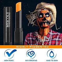 Meicoly Orange Eye Black Stickhighly Pigmented Face Body Paint Eye Paintprofessional Halloween Face Paint Pumpkin Sfx Cosplay