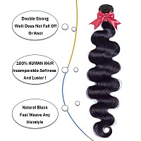 Wiilm 12A Human Hair Bundles 22 Inch Body Wave Bundles Human Hair 100 Unprocessed Weave 1 Bundles Brazilian Virgin Raw Hair Bun