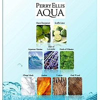 Perry Ellis Aqua for Men Gift Set - 4 x 0.85 Fl