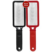 Microplane Colossal Foot File Red And Black The Original Stainlesssteel Foot Scraper Dead Skincallus Remover For Feet Foo