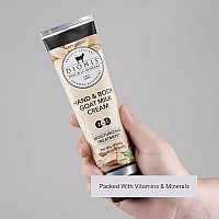 Dionis Goat Milk Skincare Nutty Vanilla Scented Hand Body Cream Cruelty Free Travel Size For Hydrating Moisturizing