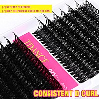 Tdance Lash Clusters 40D50D Diy Eyelash Extensions 280 Pcs Cluster Lashes C D Curl Diy Lash Extensions Reusable Soft Comforta