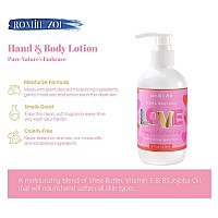 Romiie Zoi Hand Body Lotion For Valentines Gift Basket Love You Infused With Romantic Rose Aroma 236 Ml 8 Fl Oz