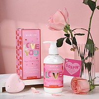 Romiie Zoi Hand Body Lotion For Valentines Gift Basket Love You Infused With Romantic Rose Aroma 236 Ml 8 Fl Oz