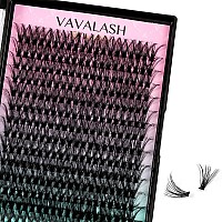 Vavalash Individual Cluster Lashes 40D007C1620Mix Diy Eyelash Extension 280 Lash Clusters Faux Mink Slik Individual Lashes