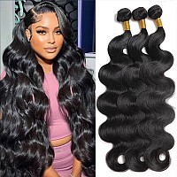 26 26 26 Inch Body Wave Bundles Human Hair 12A Human Hair Bundles Body Wave Weave 3 Bundles Human Hair 100 Unprocessed Brazilia