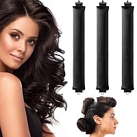 Blinkeen Heatless Hair Curler With Flexi Rods And Hook Heatless Curling Rod For All Hair Types No Heat Curlers To Sleep In 1