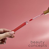 Beauty Concepts 5Piece Matte Liquid Lipstick Set Vivid Reds And Pinks Longlasting Formula 2Ml Each Red