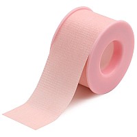 Miuffue Lash Tape Sticky Silicone Adhesive Painfree Removal Eyelash Tape Pink Sensitive Breathable Lash Tech Supplies Medica