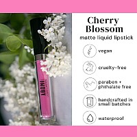 Aromi Matte Liquid Lipstick Longlasting Smear And Smudge Proof Waterproof Paraben Phthalate Gluten Free Light Pink Wi