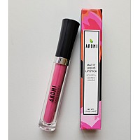 Aromi Matte Liquid Lipstick Longlasting Smear And Smudge Proof Waterproof Paraben Phthalate Gluten Free Light Pink Wi