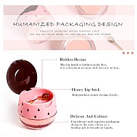 Freeorr Strawberry Sleeping Lip Mask Honey Balm Strawberry Lip Balm Honey Pot Overnight Strawberry Lip Mask For Lip Care Product