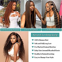 Super Idol Highlight Ombre Deep Wave Lace Front Wigs Human Hair Brazilian 150 Density P1B30 Colored Lace Front Wigs For Black