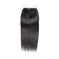 Selina Brazilian Virgin Hair Straight Free Part Closure Brazilian Hair 3 Bundles With Closure 100 Unprocessed Human Hair Bun