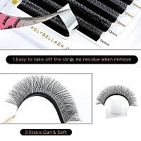 Kolybel 3 Tips Triple Yyy Shaped Yy Eyelashes Extension Lashes 007Mm D Curl 815Mm Mixed Tray Lash Extension Easy Premade Fans