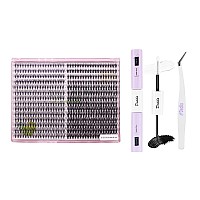 Dedila 822Mm To Choose 20D40D60D80D100D Individual False Eyelashes Makeup Cluster Eyelashes Thickness 007Mm D Curl Natural