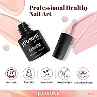 Jodsone 23 Pcs Gel Nail Polish Set With Base Glossy And Matte Top Coat Multicolored Gel Nail Long Lasting Suitable For All Seaso