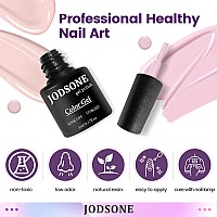 Jodsone Gel Nail Set 20 Colors High Shine Gorgeous Gel Polish Base Top Matte Coat Nice Gifts Show Charm