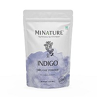 Mi Nature Indigo Powder Indigofera Tinctoria For Hair Hair Dye Color Ideal For Natural Black Colour Pure Natural With N