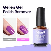 Gellen Gel Nail Polish Remover 1Pc Gel Polish Remover For Nails Quick Easy Nail Gel Remover In 25 Minutes No Need Soaking