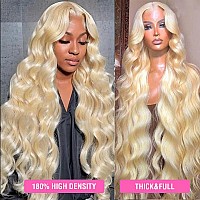 Sunkasa 613 Lace Front Wig Human Hair 13X4 Body Wave Hd Lace Front Wigs Human Hair Blonde Wig Human Hair Pre Plucked Glueless La