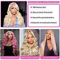 Sunkasa 613 Lace Front Wig Human Hair 13X4 Body Wave Hd Lace Front Wigs Human Hair Blonde Wig Human Hair Pre Plucked Glueless La