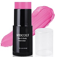 Meicoly New Pink Halloween Face Paint Stick106 Ozcream Blendable Full Body Paint Sticksweatproof Waterproof Face Body Paint