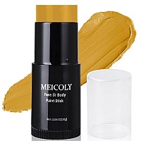 Meicoly Ginger Face Body Paint Stick106 Ozcream Blendable Full Body Paint Sticksweatproof Waterproof Dark Yellow Ginger Fac