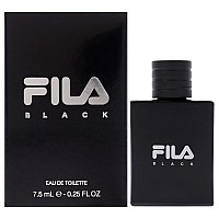 Fila Black EDT Spray for Men, 7.5 ml - Mini Size