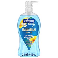 Softsoap Moisturizing Body Wash Hawaiian Luau Jasmine And Vanilla Scent 32 Oz Pump Bottle