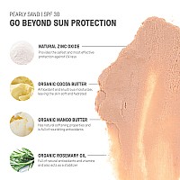 Raw Element Ultramoisturizing Tinted Face Cream Non Toxic Mineral Face Sunscreen Daily Tinted Moisturizer Nonnano Zinc Oxid