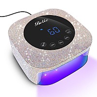 Belle Uv Led Nail Lamp Professional Uv Light For Gel Nails Led Nail Lamp With 4 Timer Modes Gel Nail Light Nail Dryer Decorat