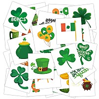 Mddruiqi 80 Unique Sheets St Patricks Day Tattoos St Patricks Day Accessories