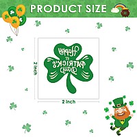 Mddruiqi 80 Unique Sheets St Patricks Day Tattoos St Patricks Day Accessories