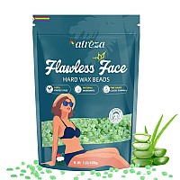 Natreza Hard Wax Beads For Hair Removal 1Lb Hard Wax For Sensitive Skin With Aloe Vera Extract Formulated For Fine Hairs Perf