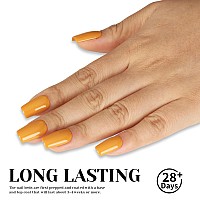 Tutuyu Nude Yellow Gel Nail Polish 051 Fl Oz Uvled Light Soak Off Summer Autumn Color Dark Yellow Gel Polish For Manicure Sal