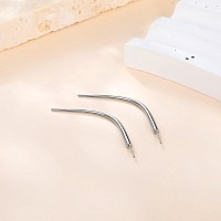 Aumeo G23 Titanium Threadless Piercing Taper 14G 16G 18G Piercing Insertion Pin Taper For Nose Lip Monroe Ear Tragus Helix Push