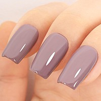 Tutuyu Brown Gel Nail Polish 051 Fl Oz Uvled Soak Off Light Nude Grey Brown Gel Polish For Manicure Salon Or Diy Nail Art Sta