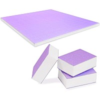 Karlash Nail Mini Purple Buffer Block File 80100 Grit 2 Sided 150Pc Purple